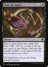 Leia os Ossos / Read the Bones - Magic: The Gathering - MoxLand